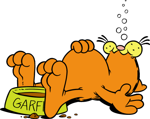 clipart of garfield the cat - photo #9